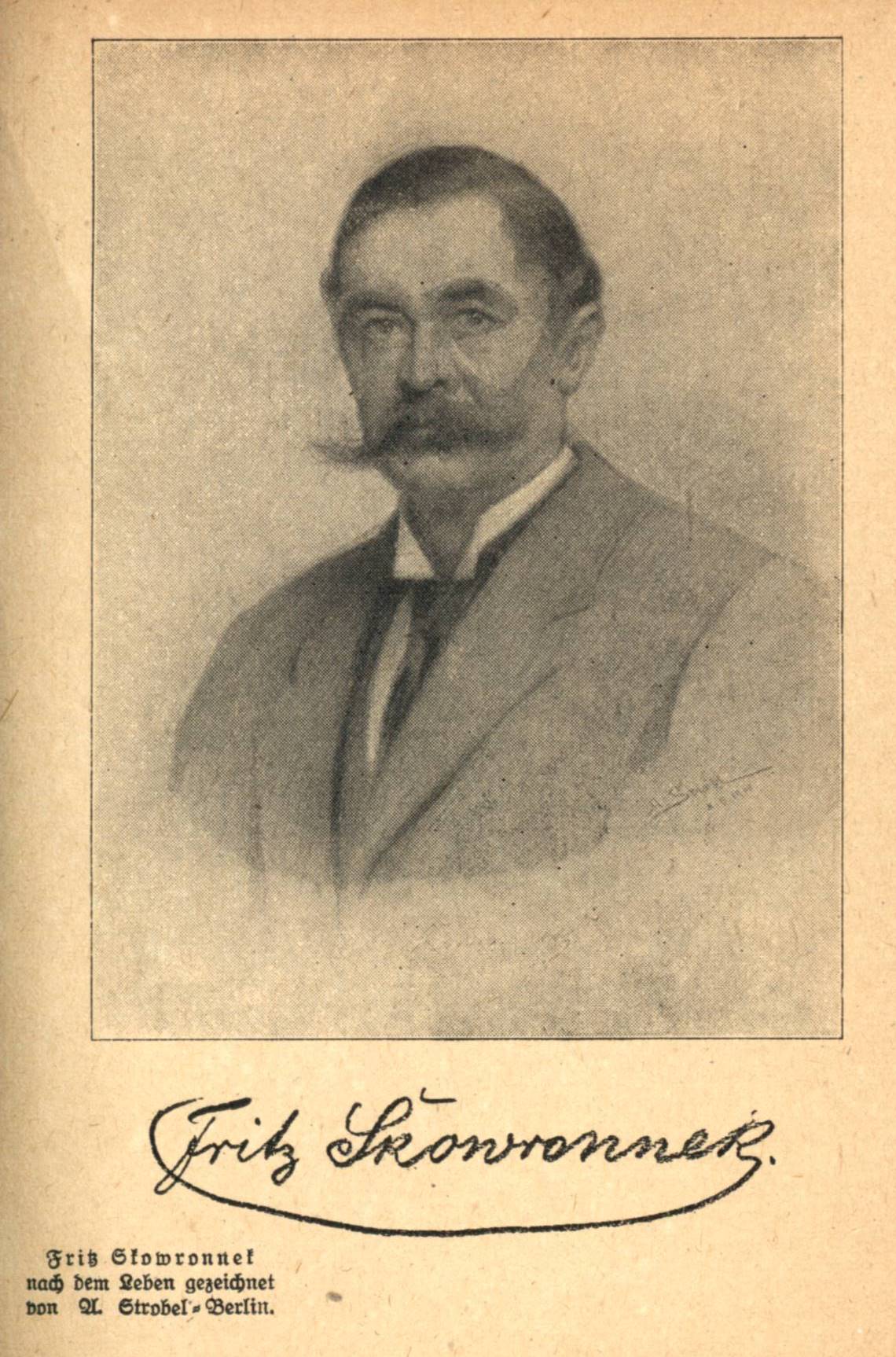 Porträt aus ´Der graue Stein´, J. Hermann Herz GmbH, Berlin 1918